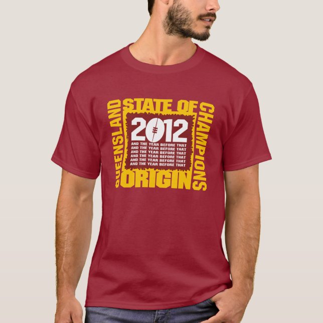 T-shirt état 2012 d'origine (Devant)