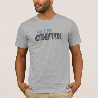 T-SHIRT ÉTAT BLEU
