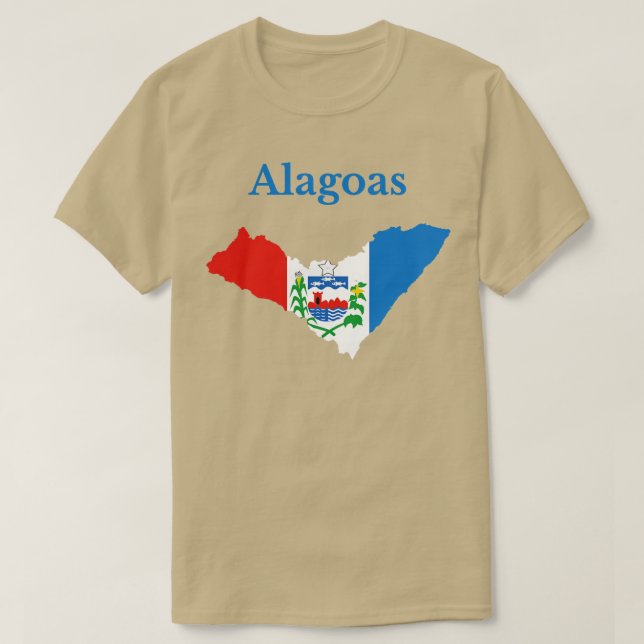 T-shirt État d'Alagoas Brésil (Design devant)
