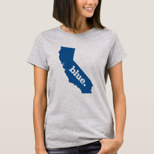 T-SHIRT ÉTAT DE BLEU DE LA CALIFORNIE