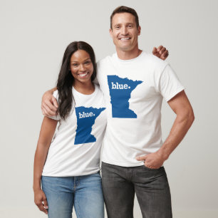 T-SHIRT ÉTAT DE BLEU DU MINNESOTA