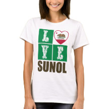 État de Californie Drapeau Coeur Sunol