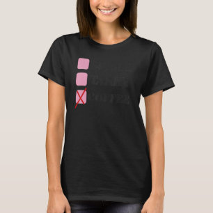 T-shirt État de contrôle de la relation café prise unique