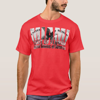 T-shirt État de Floride des États-Unis de Miami
