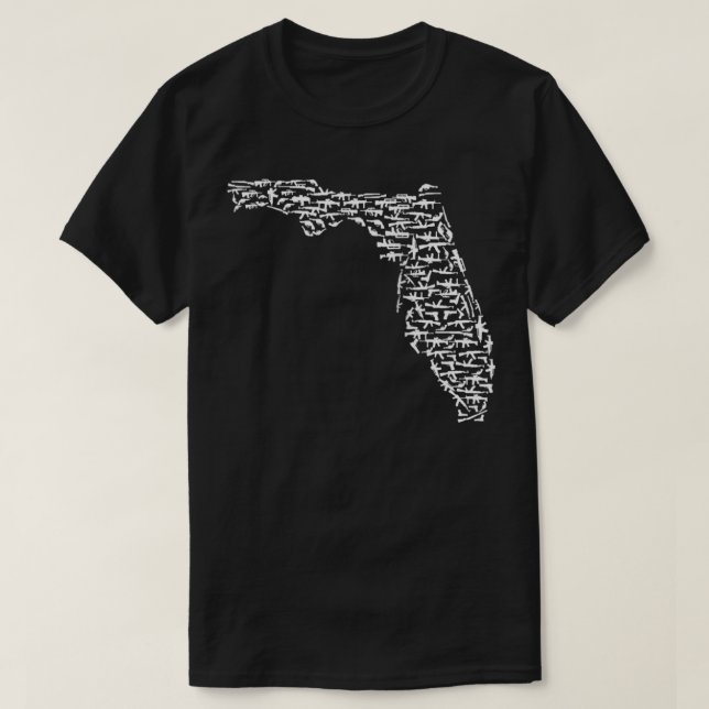 T-shirt État de Floride en s T (Design devant)