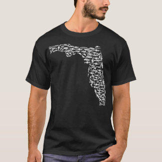 T-shirt État de Floride en s T