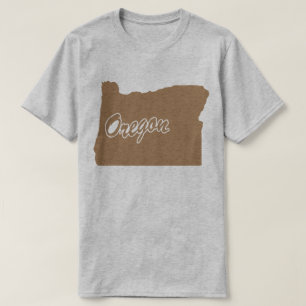 T-shirt État De Forme Oregon