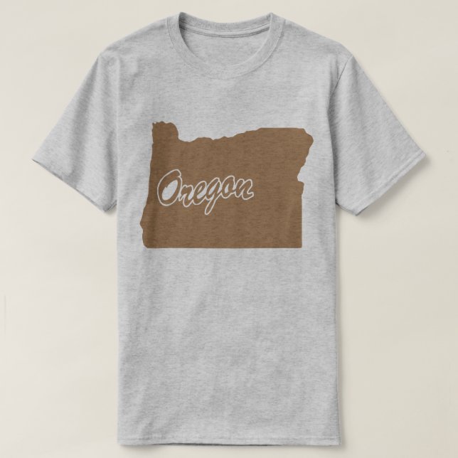 T-shirt État De Forme Oregon (Design devant)