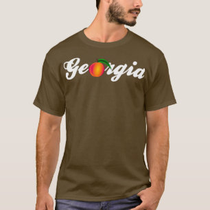 T-shirt Etat de Georgia Peach