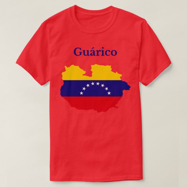 T-shirt État de Guarico Venezuela (Design devant)