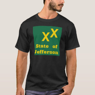 T-shirt État de Jefferson