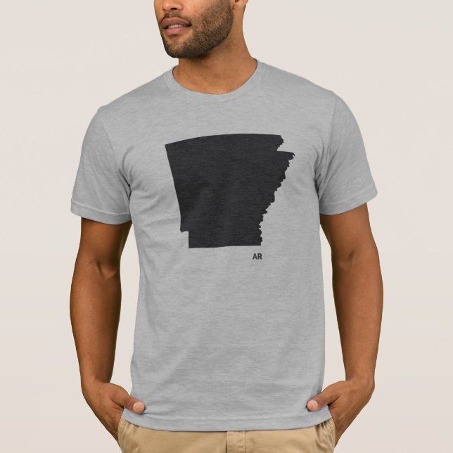 T-shirt État de l'Arkansas (Devant)