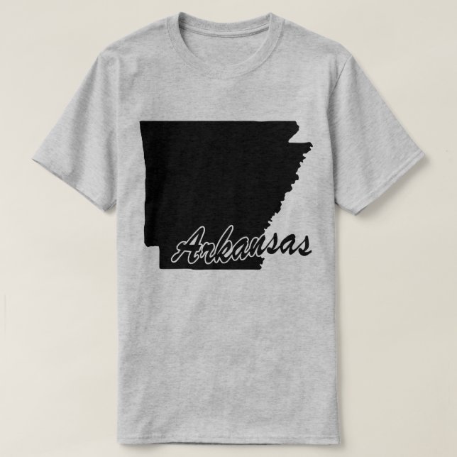 T-shirt État de l'Arkansas (Design devant)