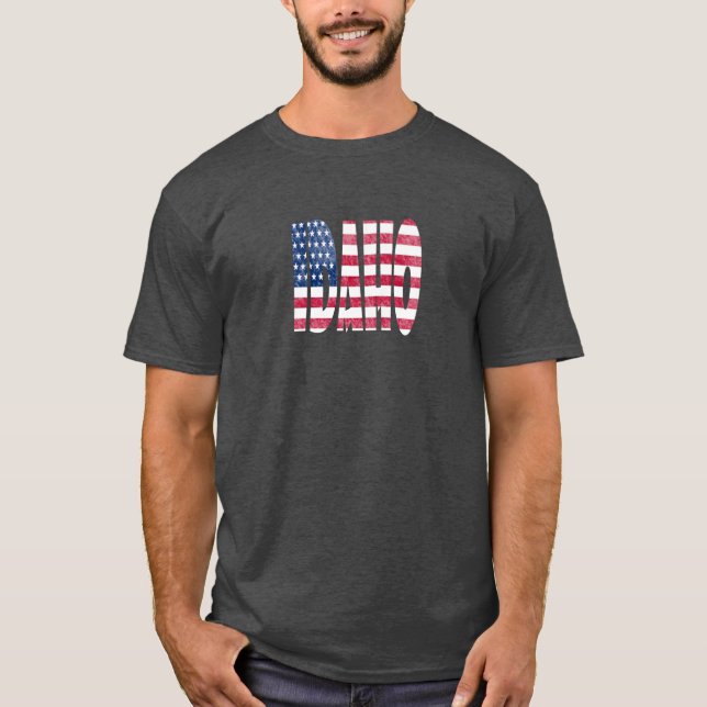 T-shirt État de l'Idaho 1 (Devant)