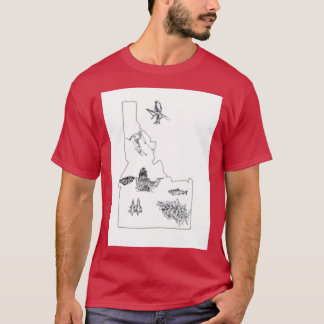 T-shirt État de l'Idaho 2
