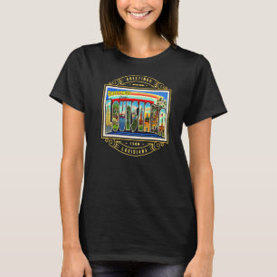 T-shirt État De Louisiane