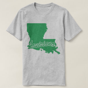 T-shirt État De Louisiane Forme