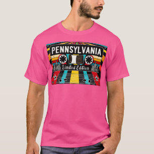 T-shirt État de Pennsylvanie vintage