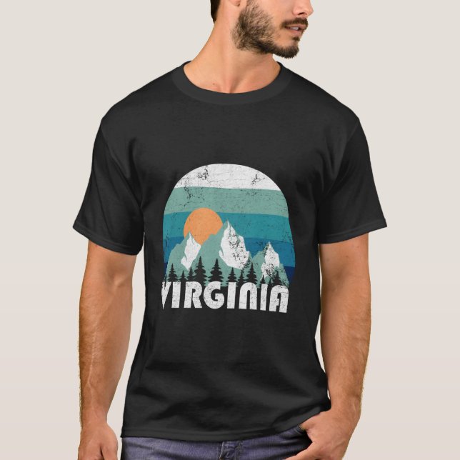 T-shirt État de Virginie (Devant)