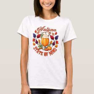 T-shirt État D'Esprit D'Automne