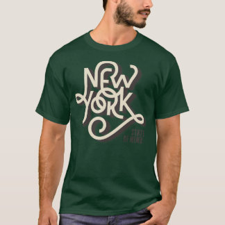 T-shirt État d'esprit de New York
