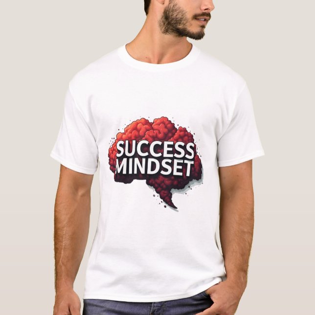T-shirt État d'esprit de réussite (Devant)