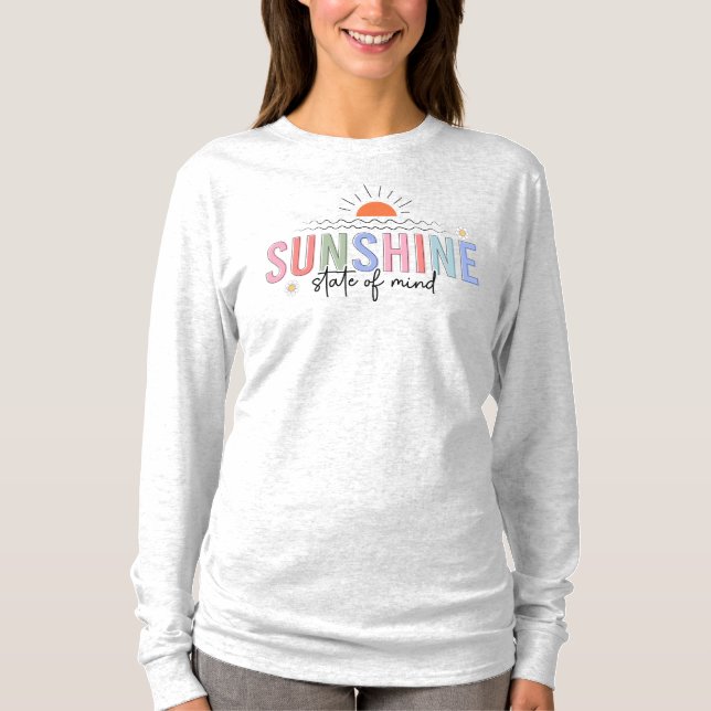 T-shirt État D'Esprit Sunshine (Devant)