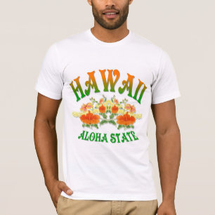 T-shirt État d'Hawaï Aloha