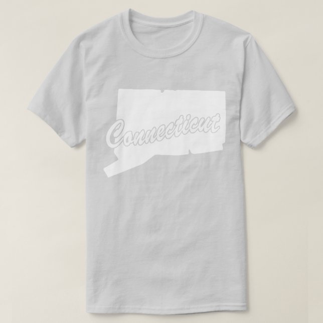 T-shirt État Du Connecticut (Design devant)