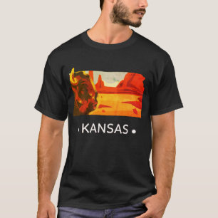 T-shirt État du Kansas