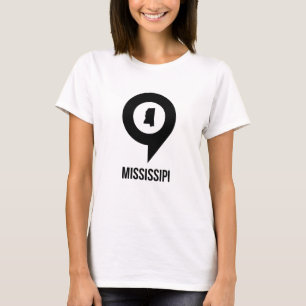 T-shirt État du Mississipi