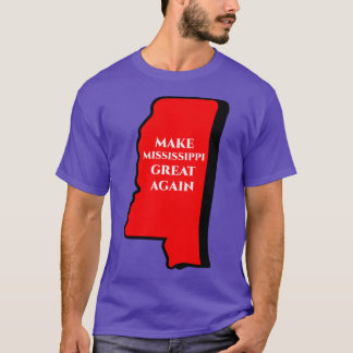 T-shirt État du Mississippi 4