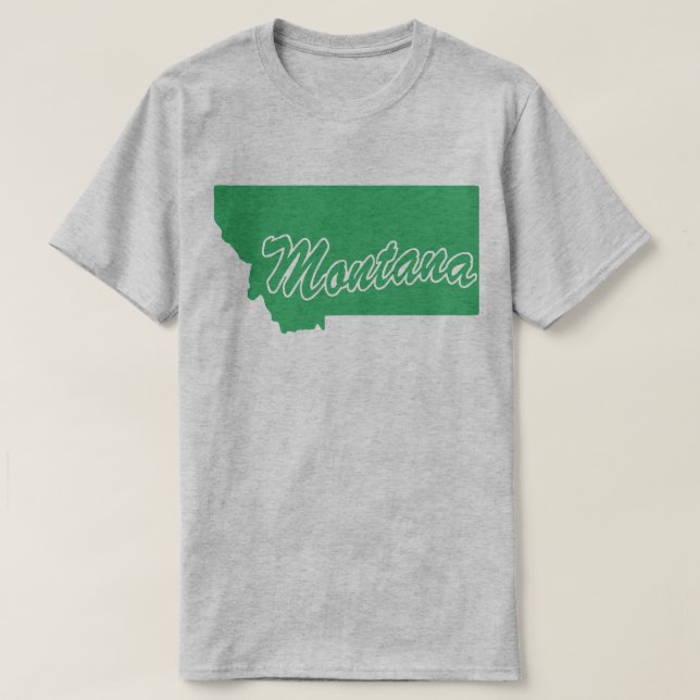 T-shirt État du Montana (Design devant)