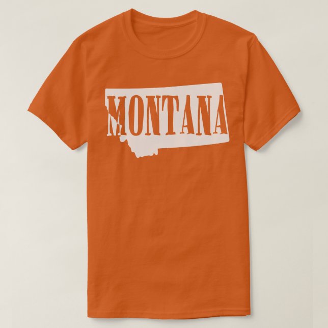 T-shirt État du Montana (Design devant)