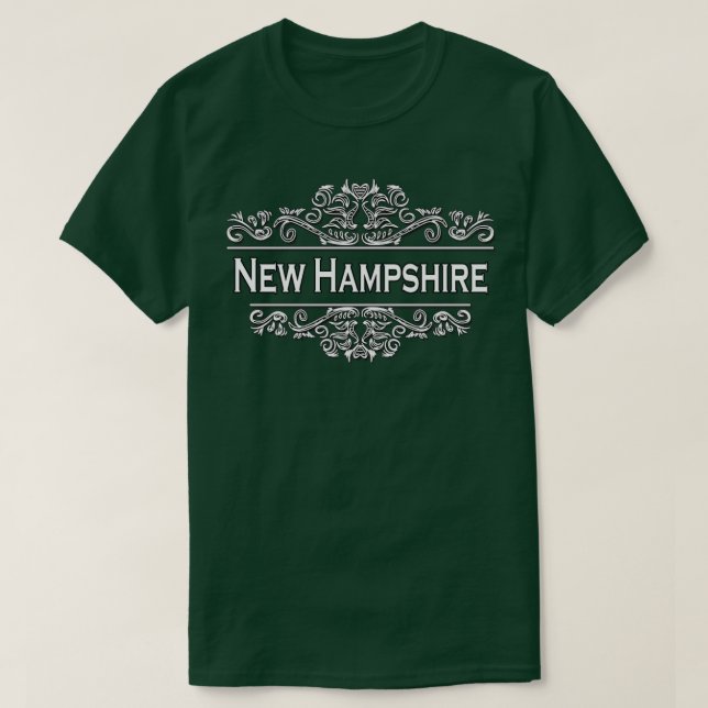 T-shirt État du New Hampshire (Design devant)