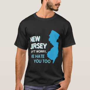 T-shirt État du New Jersey drôle slogan vintage R