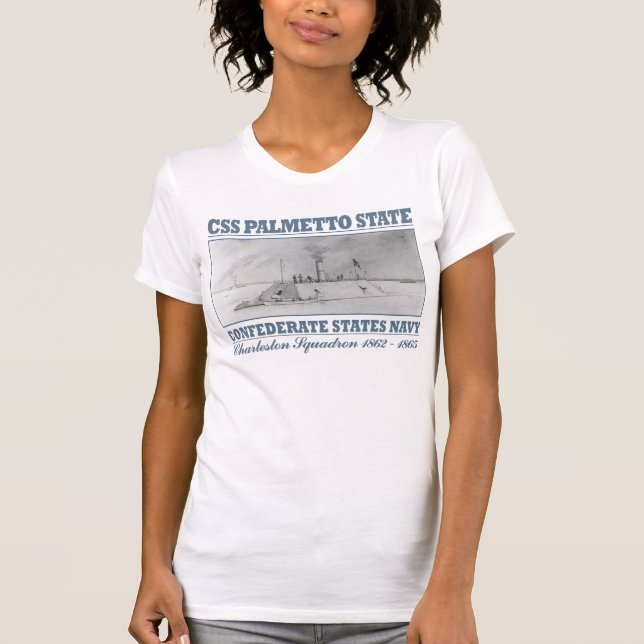 T-shirt État du Palmetto CSS (Devant)