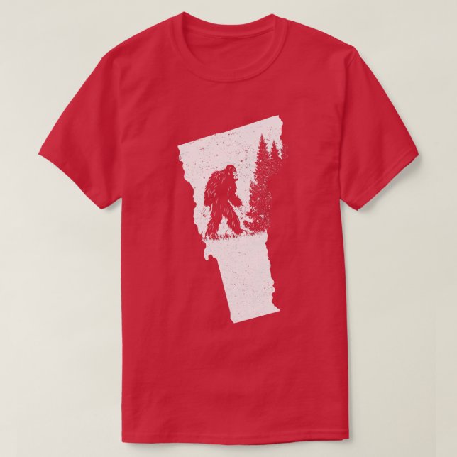 T-shirt État du Vermont (Design devant)
