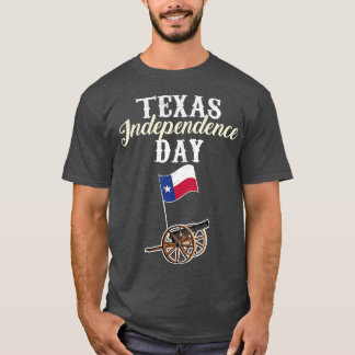 T-shirt Etat historique du Jour de l'Indépendance du Texas