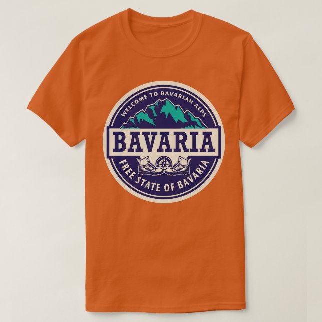 T-shirt État libre de Bavière (Design devant)