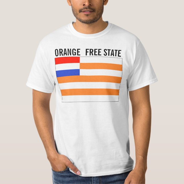 T-shirt État libre orange (Devant)