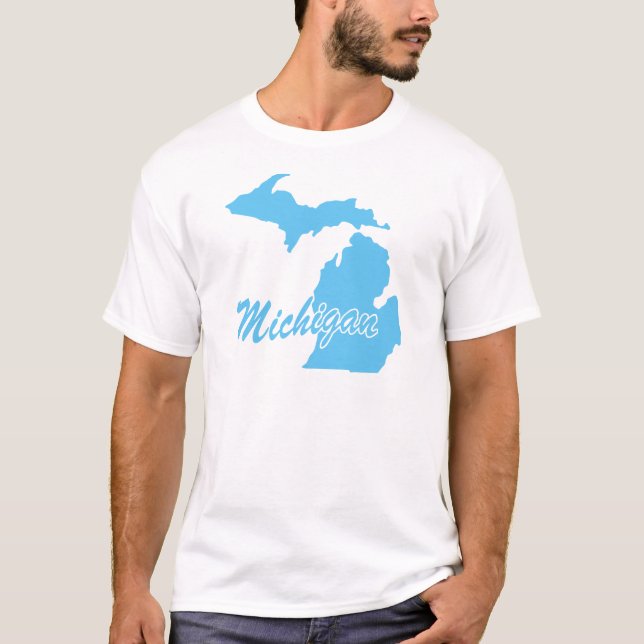 T-shirt État Michigan (Devant)