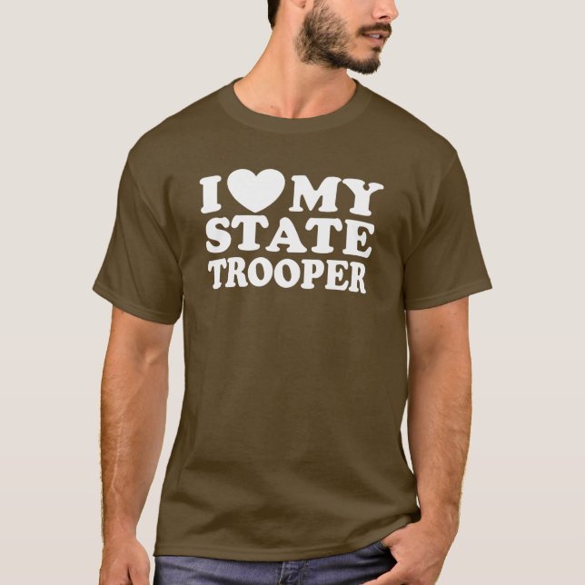 T-shirt État-soldat (Devant)