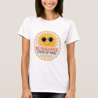 T-shirt État Soleil De L'Esprit Sourire les années 70 Sole