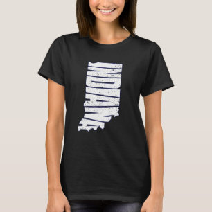 T-shirt État vintage de l'Indiana