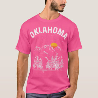 T-shirt État vintage de Retro Oklahoma