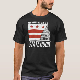 T-shirt État Washingtonien De Washington D C