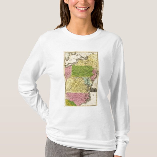 T-shirt États 2 de milieu (Devant)