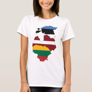 T-shirt États baltiques
