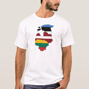 T-shirt États baltiques